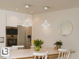 i3-CONO- LAMPARA 1L PERLA MATE - ILUMINACION i3 By SCHULLER