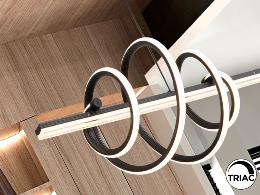 TORNADO LAMPARA NEGRA - SCHULLER