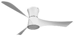 Ventilador Tianas Blanco Fabrilamp - Motor DC Ø132cm