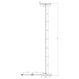 Lampara de pie Petro Alemar - Luz LED Regulable
