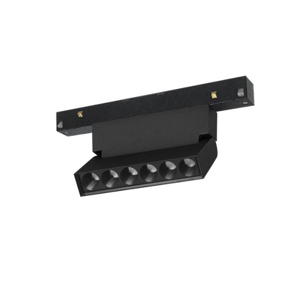 Foco multipunto orientable imantado MAGNETO 48V Mantra - Negro 10W