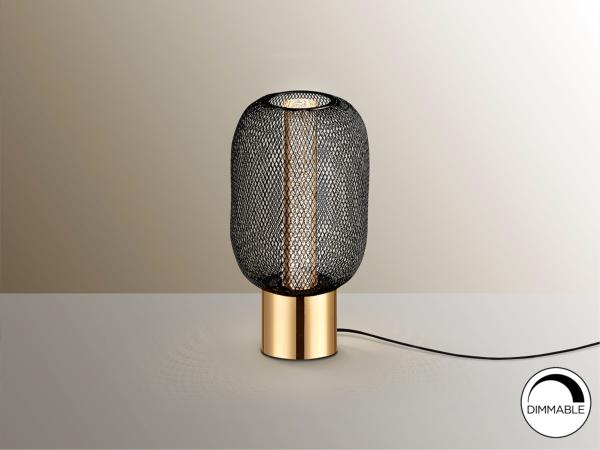 MICRON-SOBREMESA ORO/NEGRO - SCHULLER