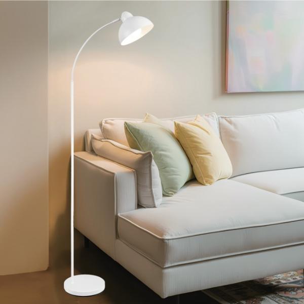 Pie salon NIU blanco 1 x 60w e-27 - ALEMAR