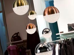 Colgante Sphere Schuller 14 bolas colores LED