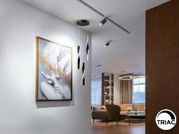 TWIST LAMPARA 3L NEGRO - SCHULLER