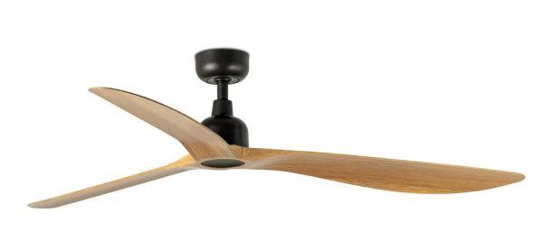 Ventilador Outwood L FARO - Marron Roble - IP44 Ø150cm.