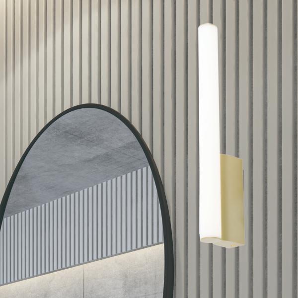 Aplique interior ANTIGA vertical Oro Mantra - Luz Led