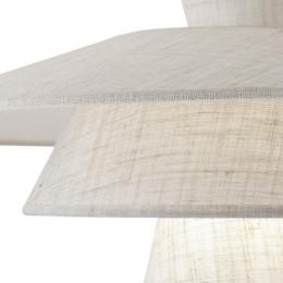 Colgante BARI lino tostado 1 x 60w e-27 - ALEMAR