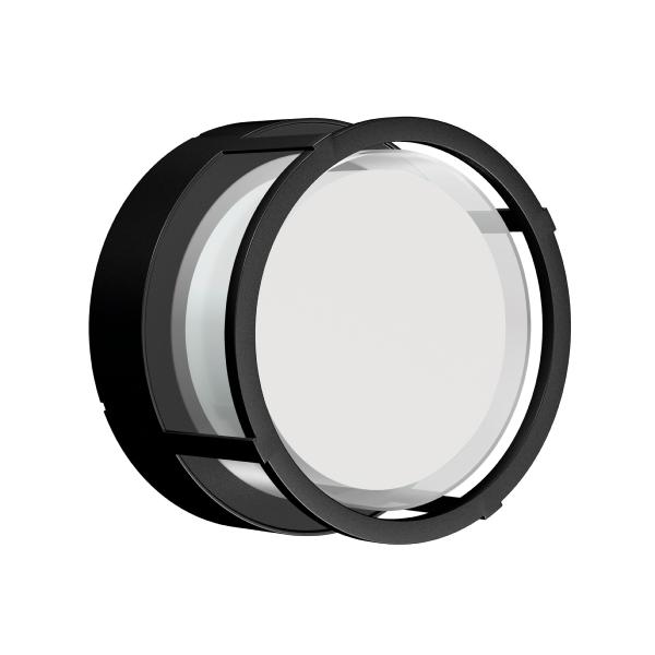 Aplique exterior CREEK Negro Mantra - Luz LED