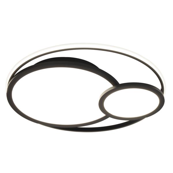 Plafon led BROLO negro led 50-60w 4000k - ALEMAR