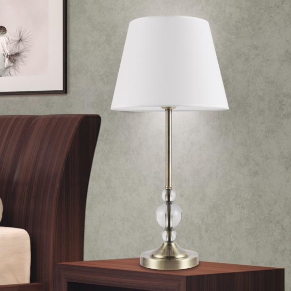 Sobremesa MARELA cuero 1 x 40w e-27 - AJP