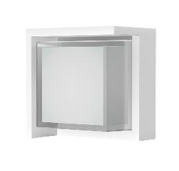 Aplique exterior Mantra CREEK Blanco - Luz LED