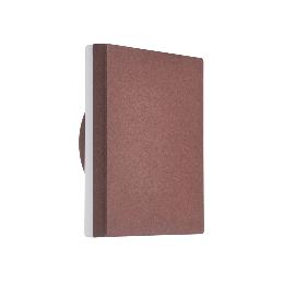 Aplique exterior Bora Corten Mantra - Luz LED