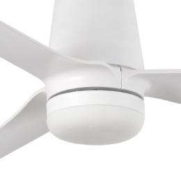 Ventilador Punt Tub M FARO Blanco - Luz LED 130cm.Ø