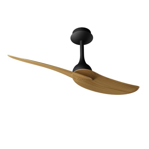 Ventilador IPANEMA II Negro Madera Mantra - Motor DC Ø106cm.