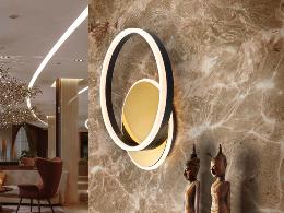 PLAFON ·ORIEL· ORO/NEGRO - SCHULLER