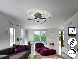 CADENCE- GRAN PLAFON- NEGRO - SCHULLER