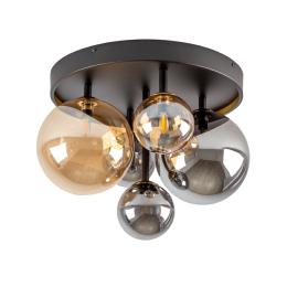 Plafon DARK 5 luces - Schuller. Bombilla LED G9