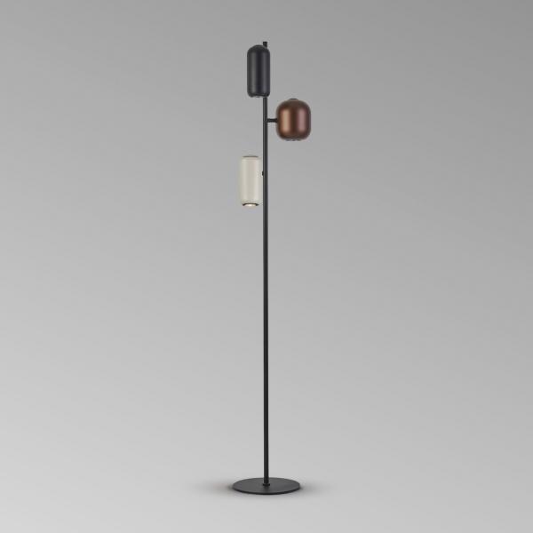 NIMES PIE SALON 3L NEGRO-COLORES - ILUMINACION i3 By SCHULLER