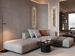 STONE APLIQUE/PLAFON LED CCT -NEGRO L100 - SCHULLER