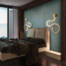 Aplique de pared GRAFOS Pequeño - Schuller - Luz LED