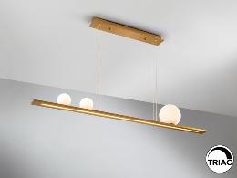 MILA- LAMPARA -DORADA - SCHULLER