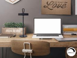 GONG- SOBREMESA LED NEGRO - SCHULLER