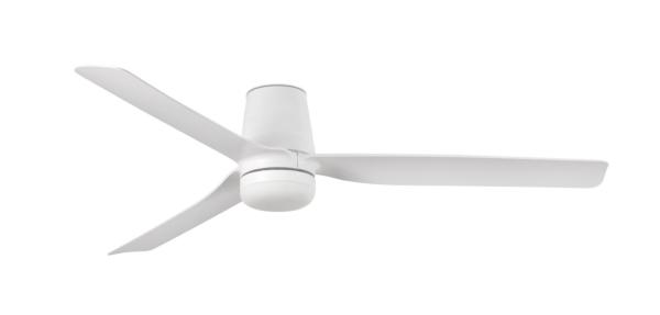 Ventilador Punt Tub S FARO Blanco - Luz LED 90cm.Ø