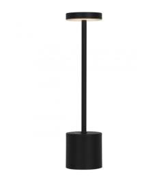 Sobremesa Freya Negro Alemar Bateria - Iluminación LED