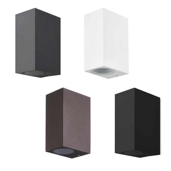 Aplique exterior KANDANCHU Cuadrado Mantra - 2 luces