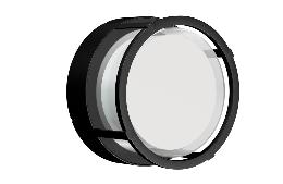 Aplique exterior CREEK Negro Mantra - Luz LED