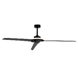 Ventilador de exterior Brisa Mantra - Negro DC LED Ø177cm.