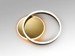 PLAFON ·ORIEL· ORO/NEGRO - SCHULLER