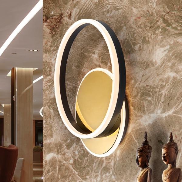 APLIQUE ORIEL ORO/NEGRO - SCHULLER