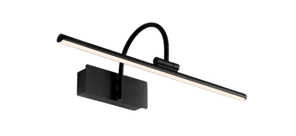 Aplique interior PARACURU Negro Mantra - Luz Led