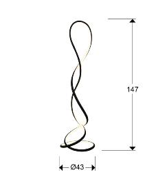 EVANIA- PIE SALON - NEGRO MATE - SCHULLER