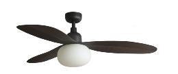 Ventilador Palma M FARO - Marron - 1 E27 - IP44 Ø129cm.