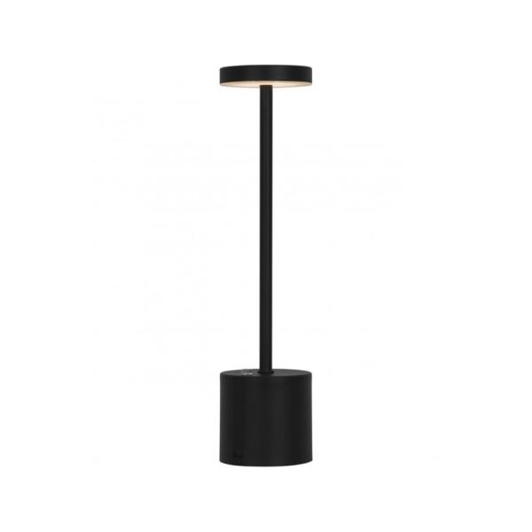 Sobremesa Freya Negro Alemar Bateria - Iluminación LED