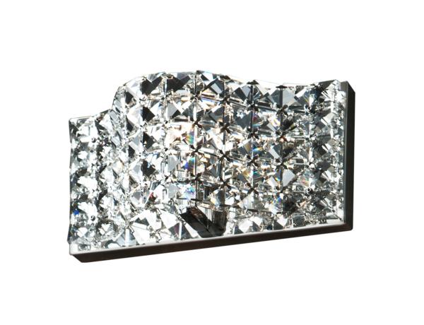 Aplique Onda Schuller - Abalorios cristal - LED