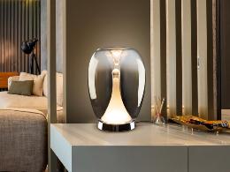 SUSPIRO SOBREMESA CROMO/SMOKY - SCHULLER