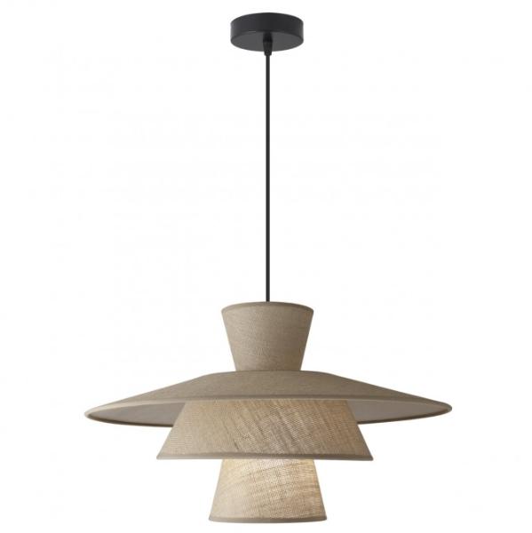 Colgante BARI madera 1 x 60w e-27 - ALEMAR