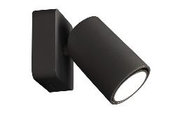 Aplique interior SAL Foco Negro Mantra - Bombilla Led