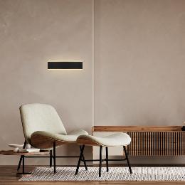 Aplique interior NELSON Negro Mantra - Luz LED 