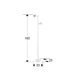 TAROS PIE SALON 2L BLANCO - SCHULLER