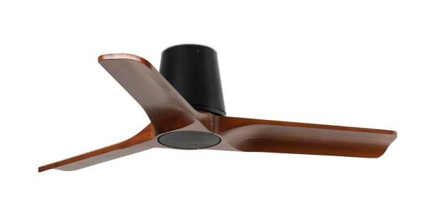 Ventilador Mini Heywood Tub S FARO - Negro - Sin luz Ø90cm.