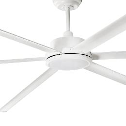 Ventilador Rotterdam 20 XL Luz LED Blanco FARO - Ø200cm.