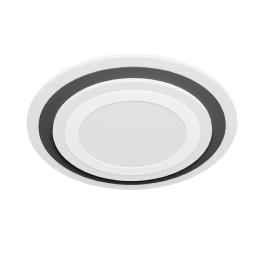 Plafon led GALET negro led 38w 3116lm 4000k - ALEMAR