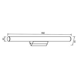 Aplique interior ANTIGA Oro Mantra - Luz Led 