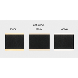 Aplique interior NELSON Negro Mantra - Luz LED 