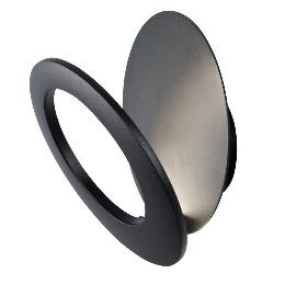 Aplique interior TORONTO Negro Mantra - Luz LED 